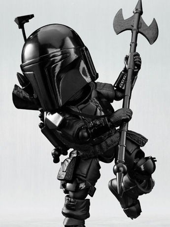 Star Wars: War of the Bounty Hunters Egg Attack Action EAA-027SP Arena Suit Boba Fett Gallery Image 2
