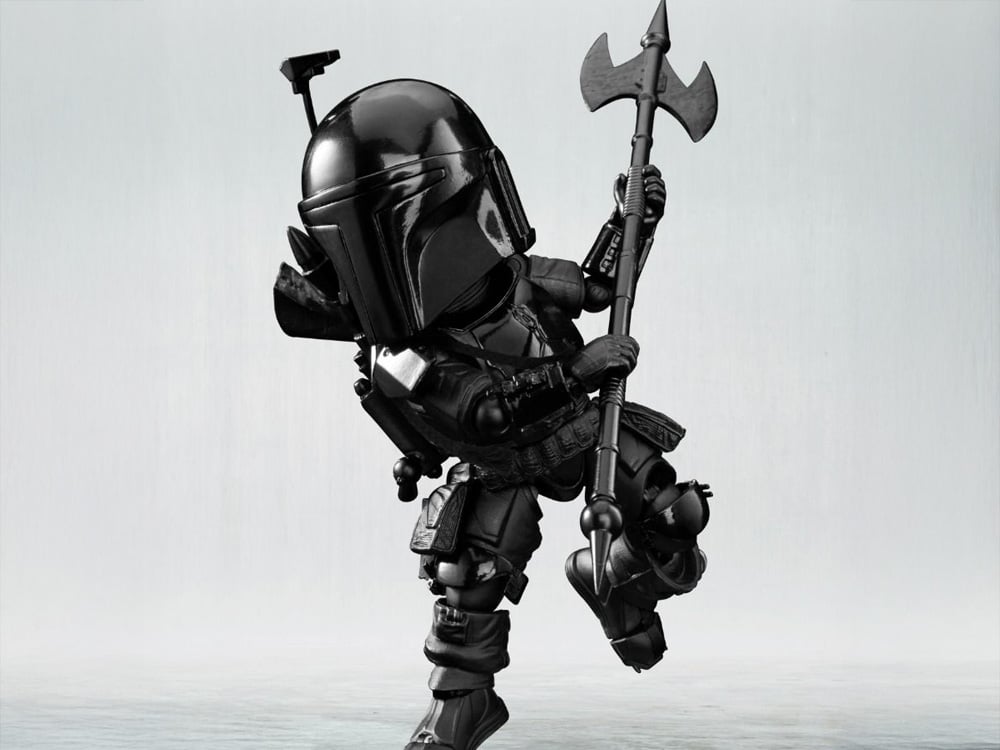 Star Wars: War of the Bounty Hunters Egg Attack Action EAA-027SP Arena Suit Boba Fett Gallery Image 1