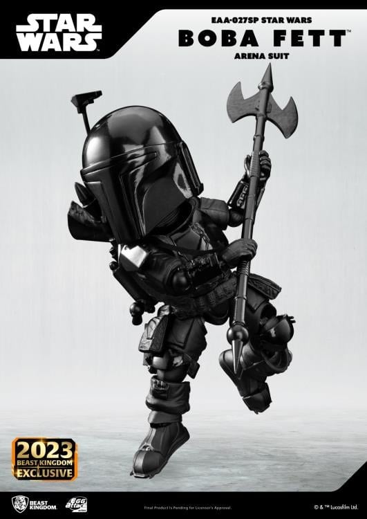 Star Wars: War of the Bounty Hunters Egg Attack Action EAA-027SP Arena Suit Boba Fett Gallery Image 3