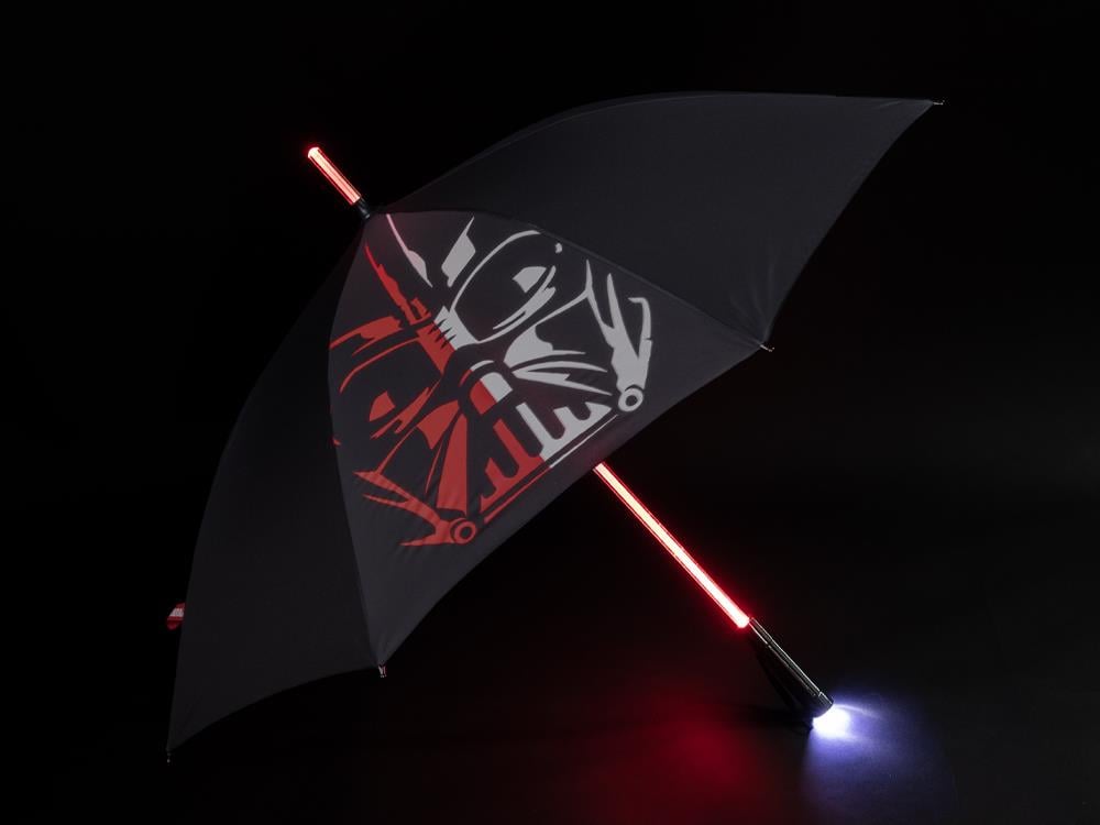 Star Wars Darth Vader Light-Up Lightsaber Umbrella (4th Gen) Gallery Image 1