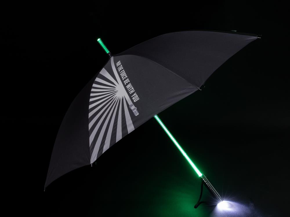 Star Wars The Force Light-Up Lightsaber Umbrella (4th Gen) Gallery Image 1