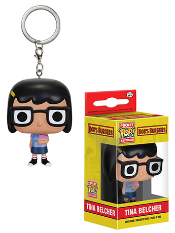 Pocket Pop! Keychain: Bob's Burgers - Tina Gallery Image 2