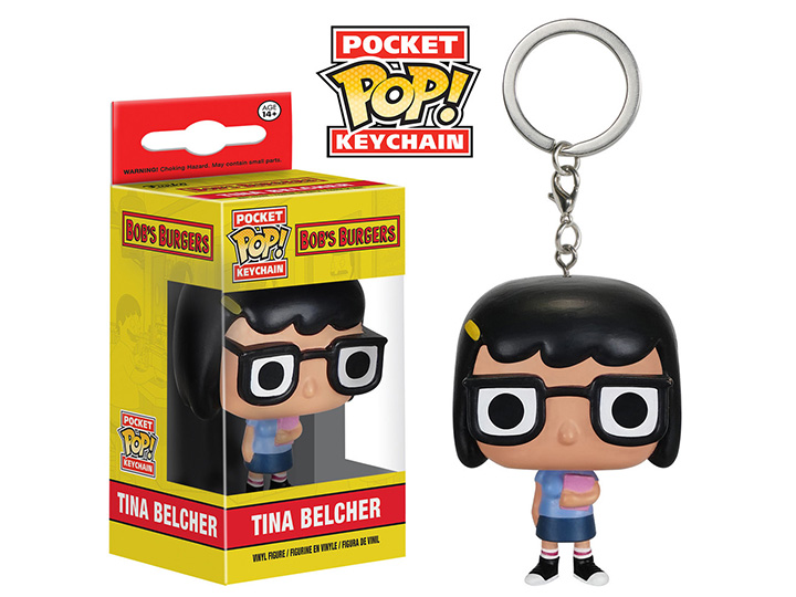 Pocket Pop! Keychain: Bob's Burgers - Tina Gallery Image 1