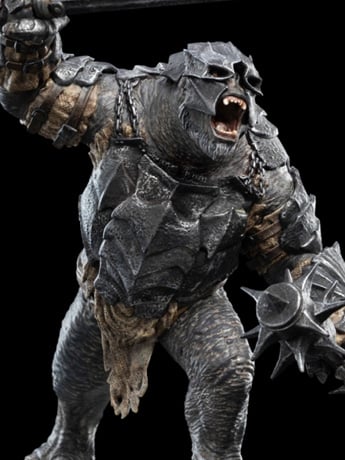 The Lord of the Rings Olog-Hai of the Black Gate Miniature Statue Gallery Image 2