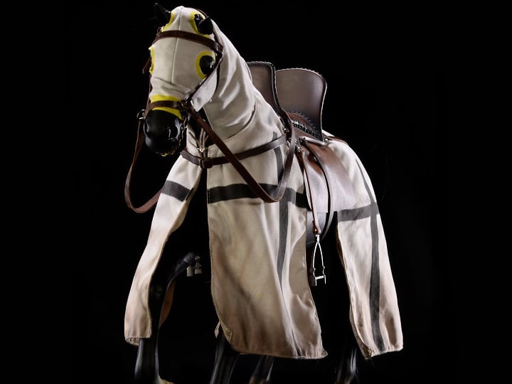 1/6 Scale Black War Horse For Teutonic Knights Gallery Image 1