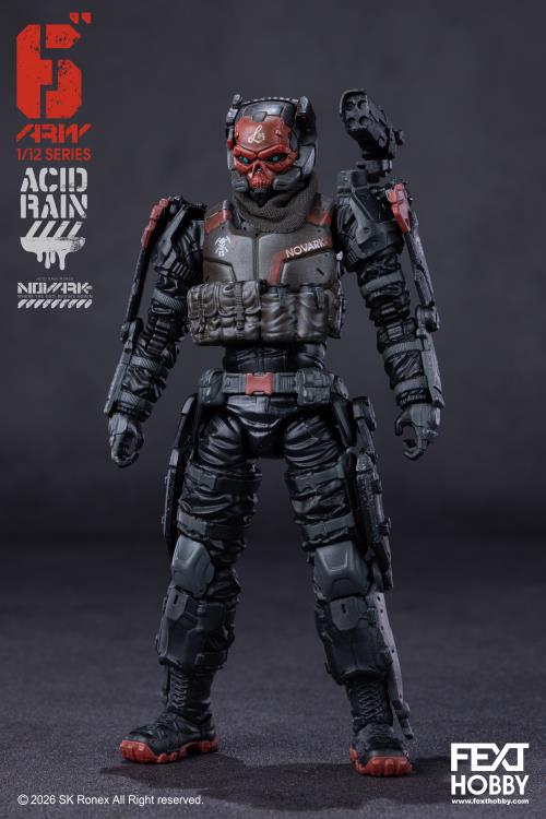 Acid Rain World: Novark FXH-AR-005 Valerius 1/12 Scale Action Figure Gallery Image 3