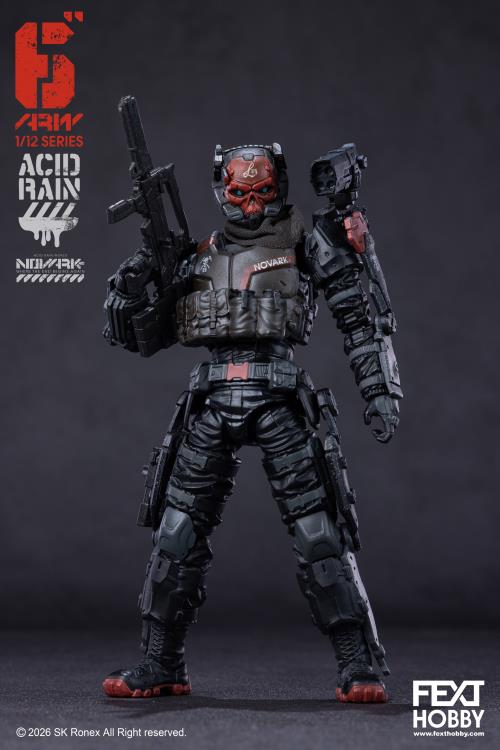 Acid Rain World: Novark FXH-AR-005 Valerius 1/12 Scale Action Figure Gallery Image 11