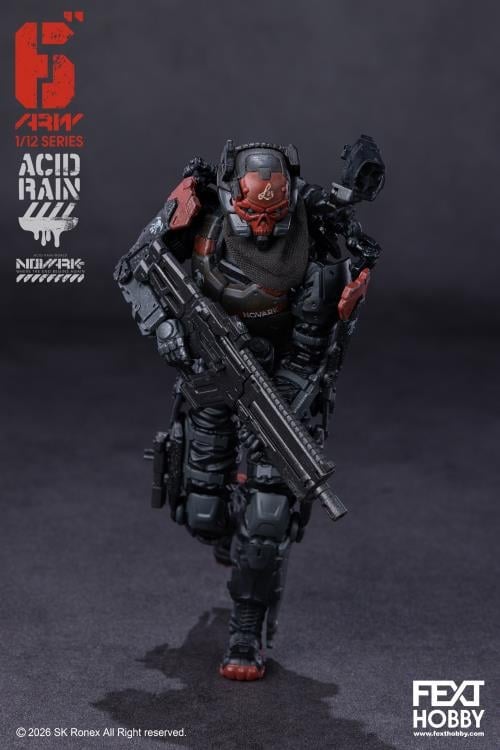 Acid Rain World: Novark FXH-AR-005 Valerius 1/12 Scale Action Figure Gallery Image 7