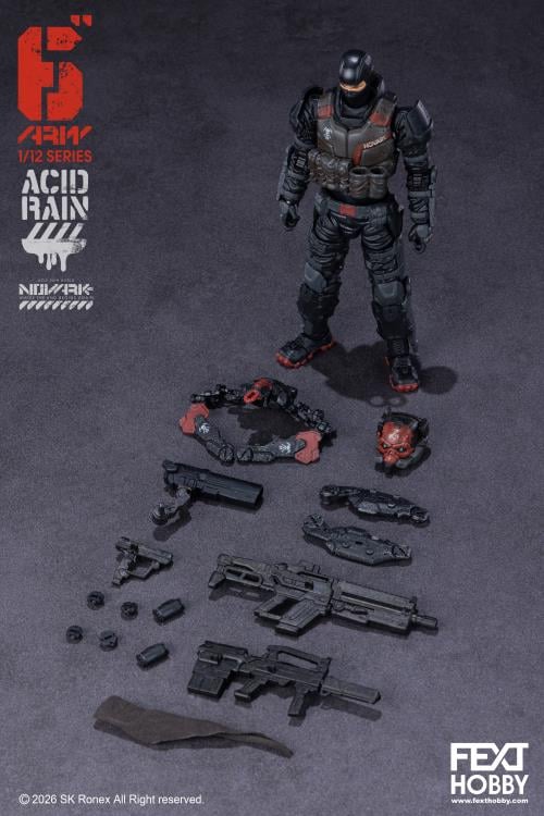 Acid Rain World: Novark FXH-AR-005 Valerius 1/12 Scale Action Figure Gallery Image 12