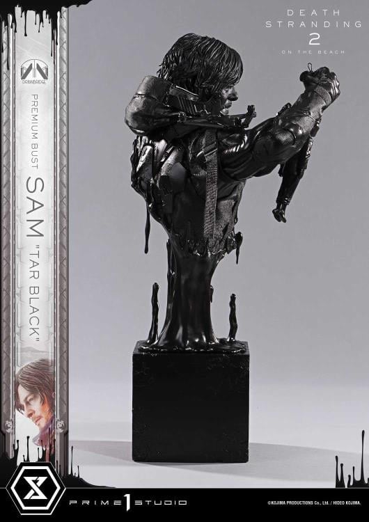 Death Stranding 2: On the Beach Sam (Tar Black) 1/3 Scale Premium Bust Gallery Image 10