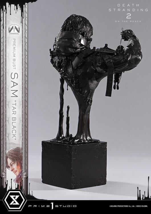Death Stranding 2: On the Beach Sam (Tar Black) 1/3 Scale Premium Bust Gallery Image 9