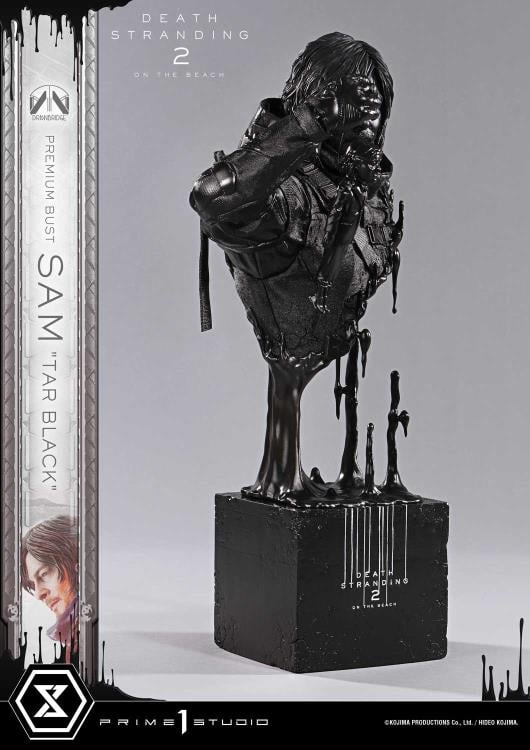 Death Stranding 2: On the Beach Sam (Tar Black) 1/3 Scale Premium Bust Gallery Image 11