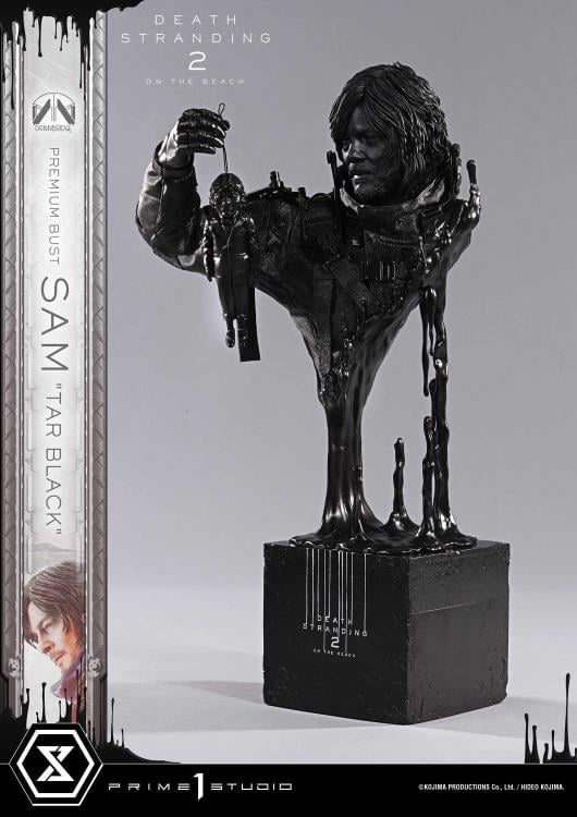 Death Stranding 2: On the Beach Sam (Tar Black) 1/3 Scale Premium Bust Gallery Image 5