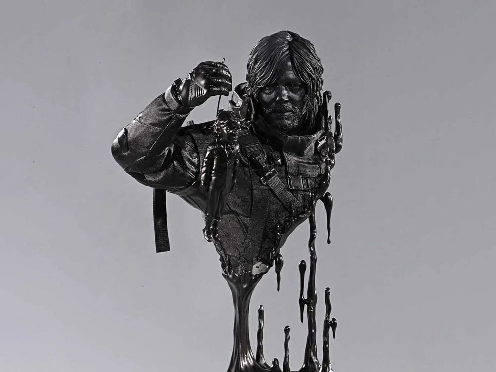 Death Stranding 2: On the Beach Sam (Tar Black) 1/3 Scale Premium Bust Gallery Image 1