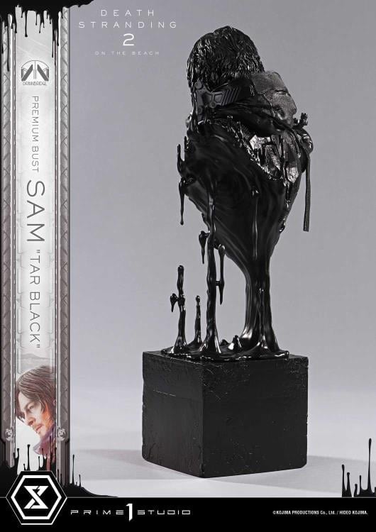 Death Stranding 2: On the Beach Sam (Tar Black) 1/3 Scale Premium Bust Gallery Image 7