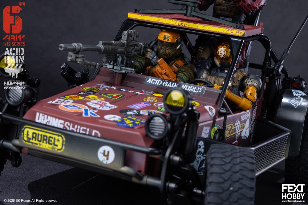 Acid Rain World: Novark FXH-AR-001 Red Locust 1/12 Scale Vehicle Gallery Image 14
