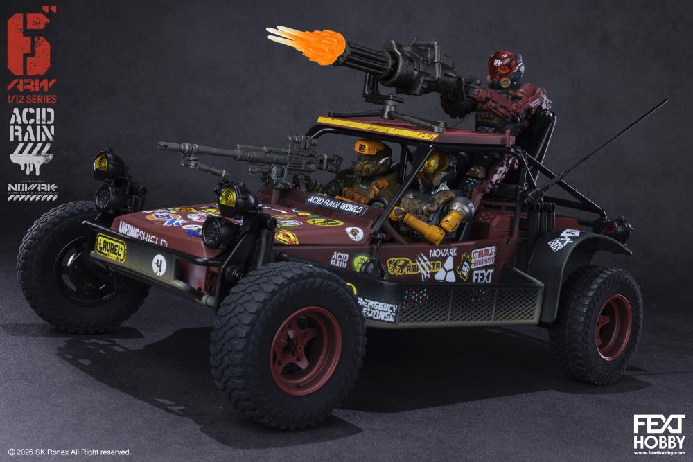 Acid Rain World: Novark FXH-AR-001 Red Locust 1/12 Scale Vehicle Gallery Image 15