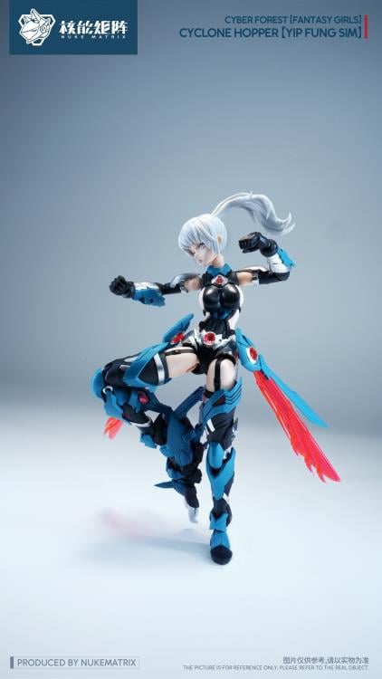 Cyber Forest Fantasy Girls Cyclone Hopper Yip Fung Sim 1/12 Scale Model Kit (With Bonus) Gallery Image 10