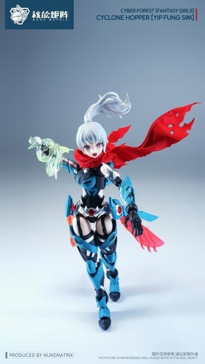 Cyber Forest Fantasy Girls Cyclone Hopper Yip Fung Sim 1/12 Scale Model Kit (With Bonus) Gallery Image 9