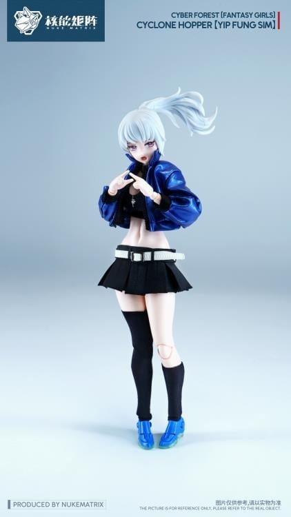 Cyber Forest Fantasy Girls Cyclone Hopper Yip Fung Sim 1/12 Scale Model Kit (With Bonus) Gallery Image 18