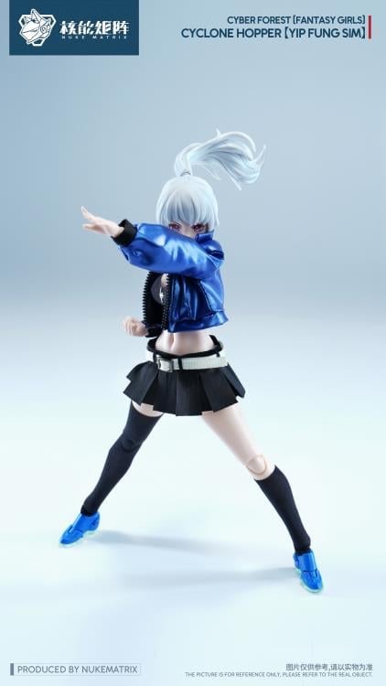 Cyber Forest Fantasy Girls Cyclone Hopper Yip Fung Sim 1/12 Scale Model Kit (With Bonus) Gallery Image 17