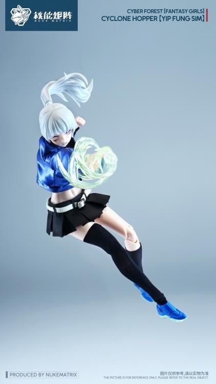 Cyber Forest Fantasy Girls Cyclone Hopper Yip Fung Sim 1/12 Scale Model Kit (With Bonus) Gallery Image 19