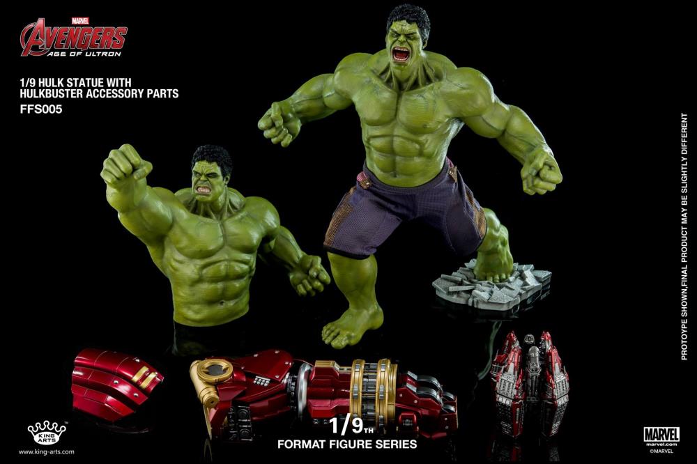 Avengers: Age of Ultron 1/9 Scale Hulk with Hulkbuster Accessory Parts Gallery Image 4