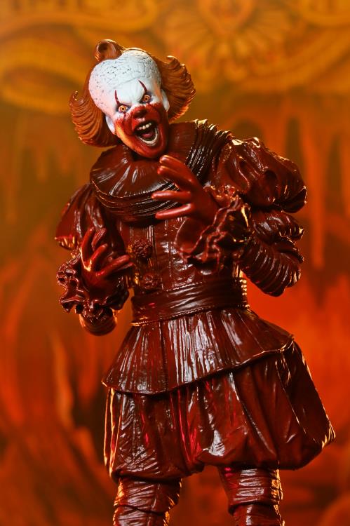 IT: Welcome to Derry Ultimate Blood Pennywise Action Figure Gallery Image 5