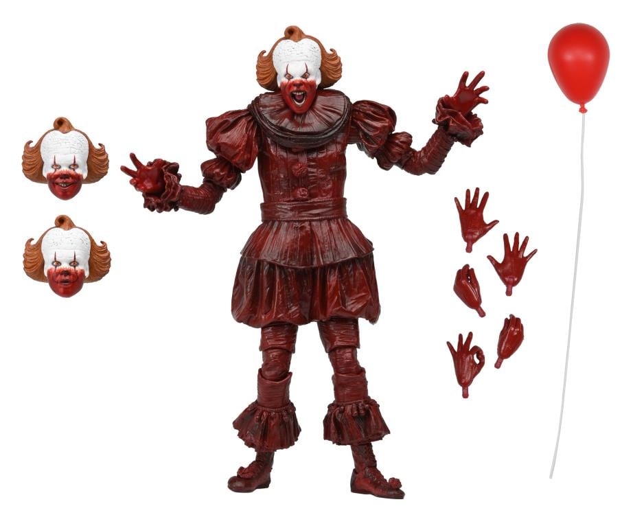 IT: Welcome to Derry Ultimate Blood Pennywise Action Figure Gallery Image 12