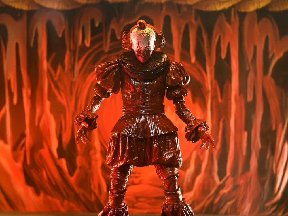 IT: Welcome to Derry Ultimate Blood Pennywise Action Figure Gallery Image 1