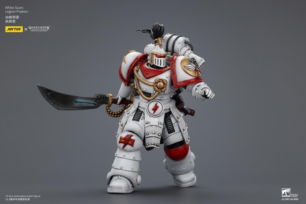 Warhammer: The Horus Heresy White Scars Legion Praetor 1/18 Scale Action Figure Gallery Image 6