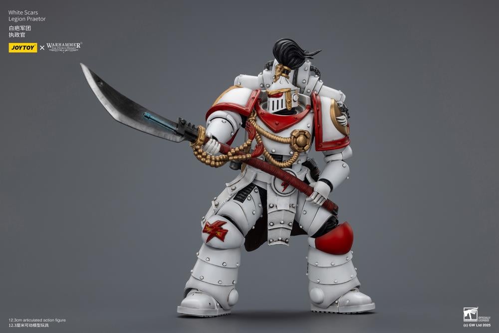 Warhammer: The Horus Heresy White Scars Legion Praetor 1/18 Scale Action Figure Gallery Image 8