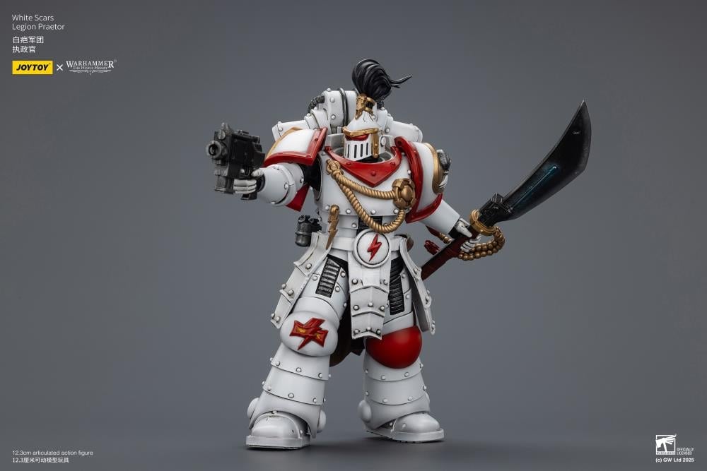 Warhammer: The Horus Heresy White Scars Legion Praetor 1/18 Scale Action Figure Gallery Image 10