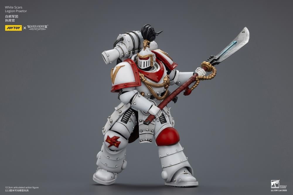 Warhammer: The Horus Heresy White Scars Legion Praetor 1/18 Scale Action Figure Gallery Image 9