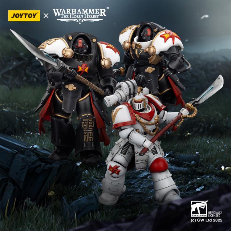 Warhammer: The Horus Heresy White Scars Ebon Keshig Terminator (Ver. 2) with Power Glaive 1/18 Scale Action Figure Gallery Image 14