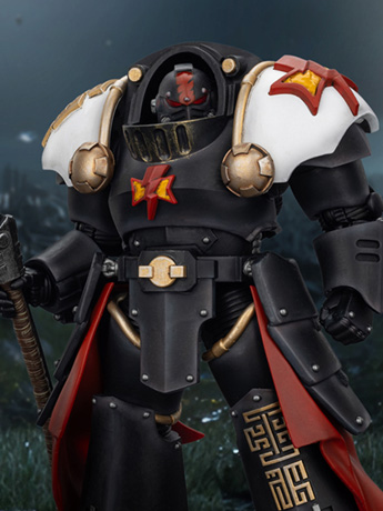 Warhammer: The Horus Heresy White Scars Ebon Keshig Terminator (Ver. 2) with Power Glaive 1/18 Scale Action Figure Gallery Image 2