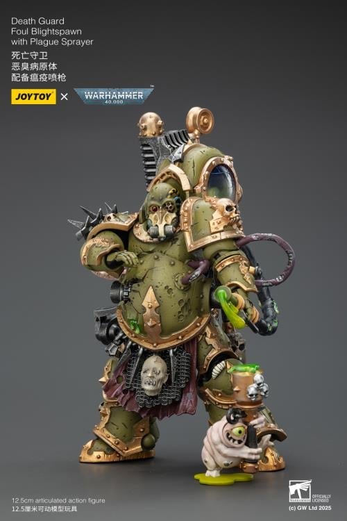 Warhammer 40,000 Death Guard Foul Blightspawn with Plague Sprayer 1/18 Scale Action Figure Gallery Image 7
