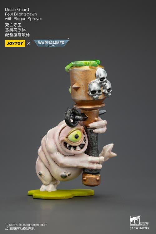 Warhammer 40,000 Death Guard Foul Blightspawn with Plague Sprayer 1/18 Scale Action Figure Gallery Image 12