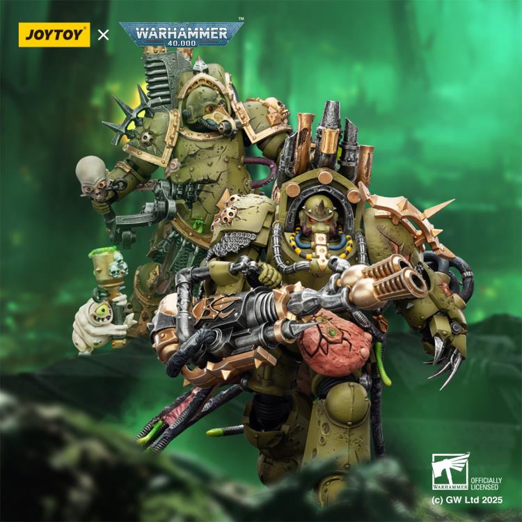 Warhammer 40,000 Death Guard Foul Blightspawn with Plague Sprayer 1/18 Scale Action Figure Gallery Image 17