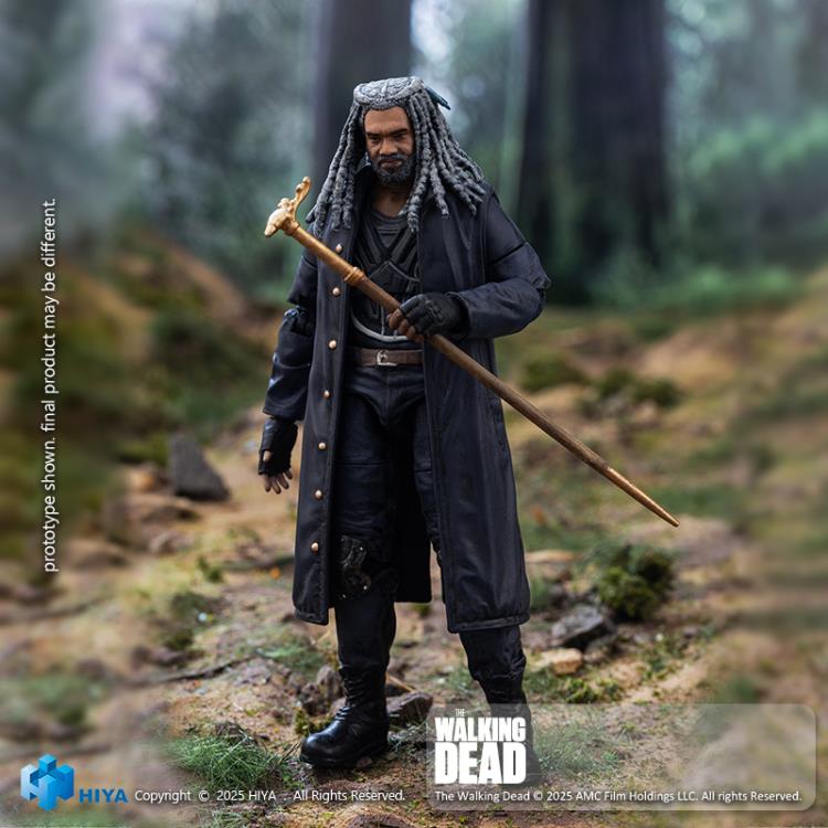 The Walking Dead Exquisite Mini Series Ezekiel 1/18 Scale Action Figure Gallery Image 8