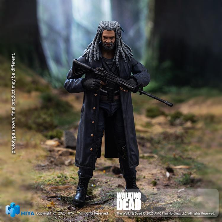 The Walking Dead Exquisite Mini Series Ezekiel 1/18 Scale Action Figure Gallery Image 6