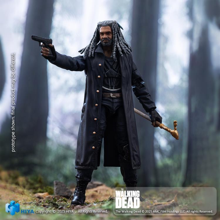 The Walking Dead Exquisite Mini Series Ezekiel 1/18 Scale Action Figure Gallery Image 3