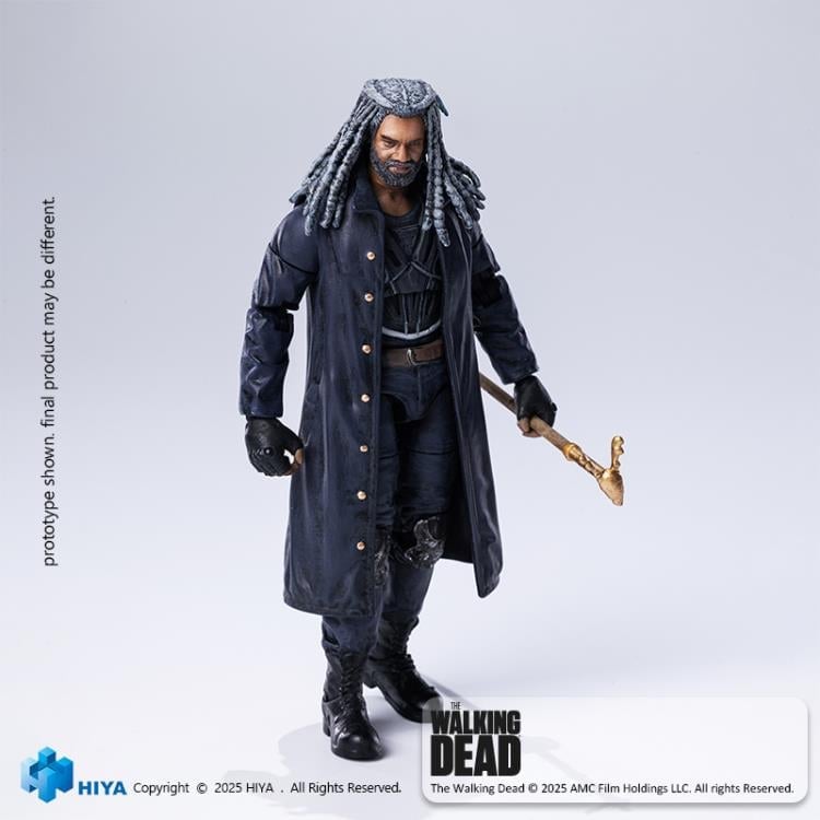 The Walking Dead Exquisite Mini Series Ezekiel 1/18 Scale Action Figure Gallery Image 9