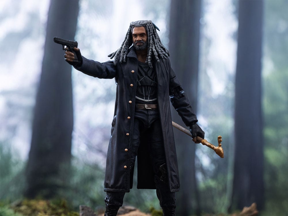 The Walking Dead Exquisite Mini Series Ezekiel 1/18 Scale Action Figure Gallery Image 1