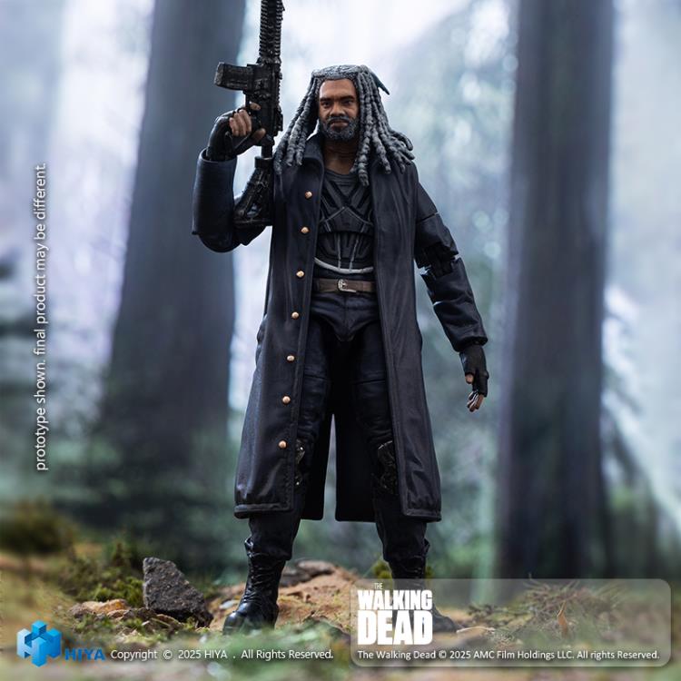 The Walking Dead Exquisite Mini Series Ezekiel 1/18 Scale Action Figure Gallery Image 5