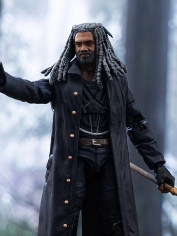 The Walking Dead Exquisite Mini Series Ezekiel 1/18 Scale Action