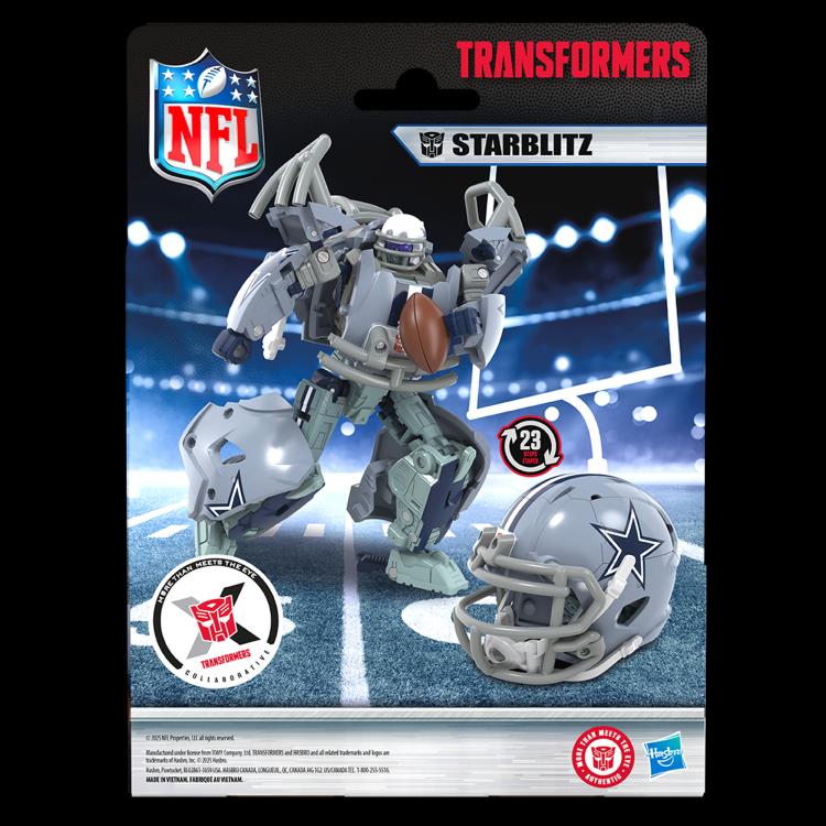 トランスフォーマー Transformers Collaborative NFL x Transformers Dallas Cowboys