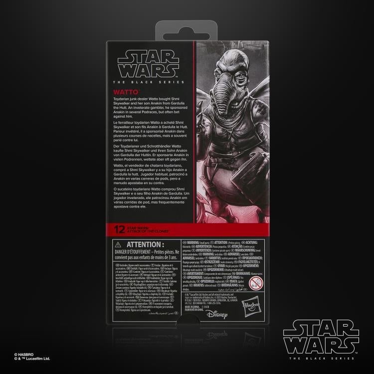 Star Wars: The Black Series Watto (Attack of the Clones) Action Figure Gallery Image 11