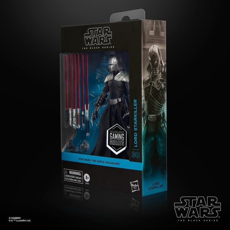 Star Wars: The Black Series Gaming Greats Lord Starkiller (Force Unleashed) Action Figure Gallery Image 12