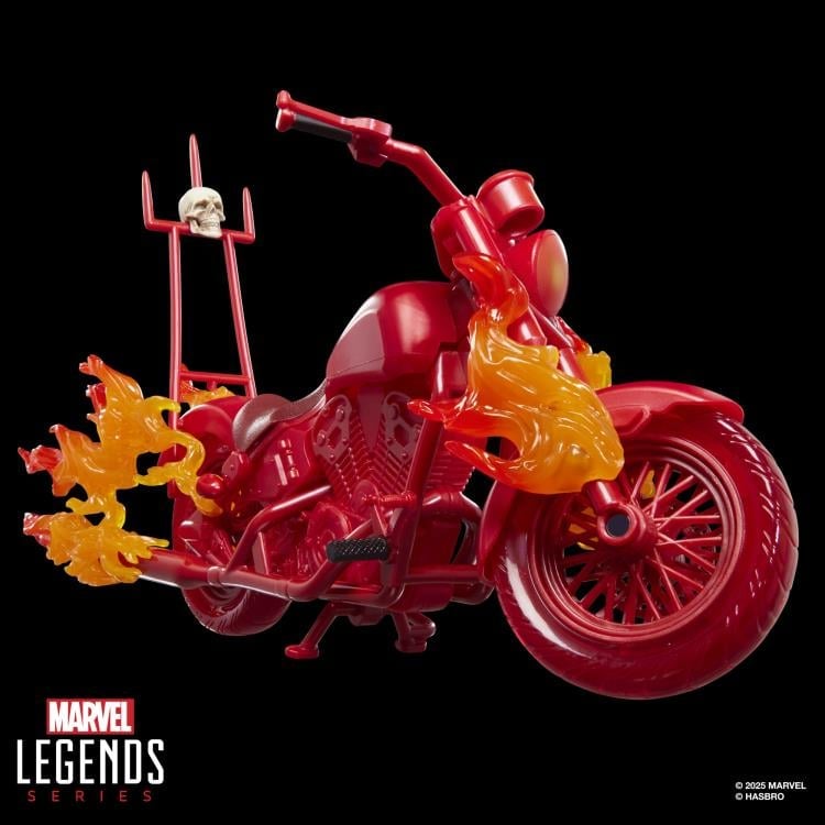 Ghost Rider Marvel Legends Ghost Rider & Motorcycle Action Figure Set Gallery Image 14